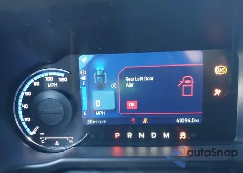 2022 Ford Bronco Badlands z USA, uszkodzony, nr VIN 1FMEE5DP6NLA75377